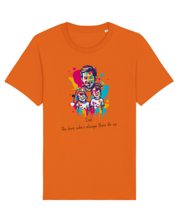 HERO DAD! - V3 Bright Orange