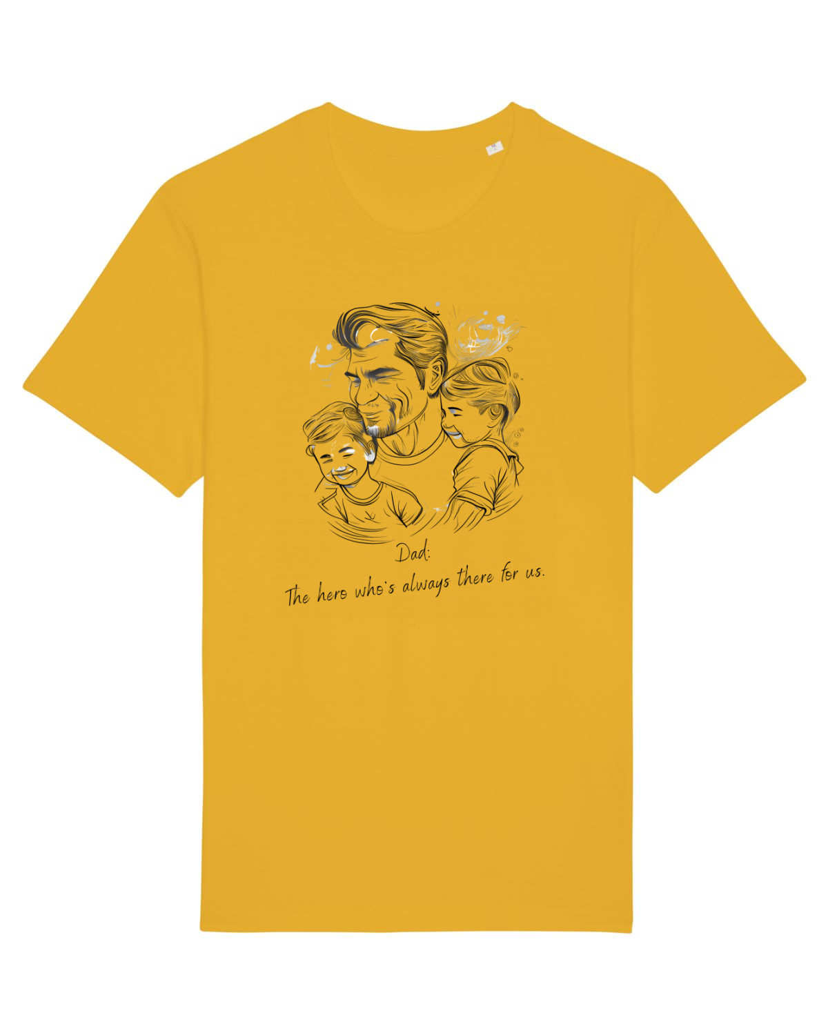 Tricou mânecă scurtă Unisex Rocker Spectra Yellow