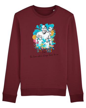 HERO DAD! - V5 Burgundy