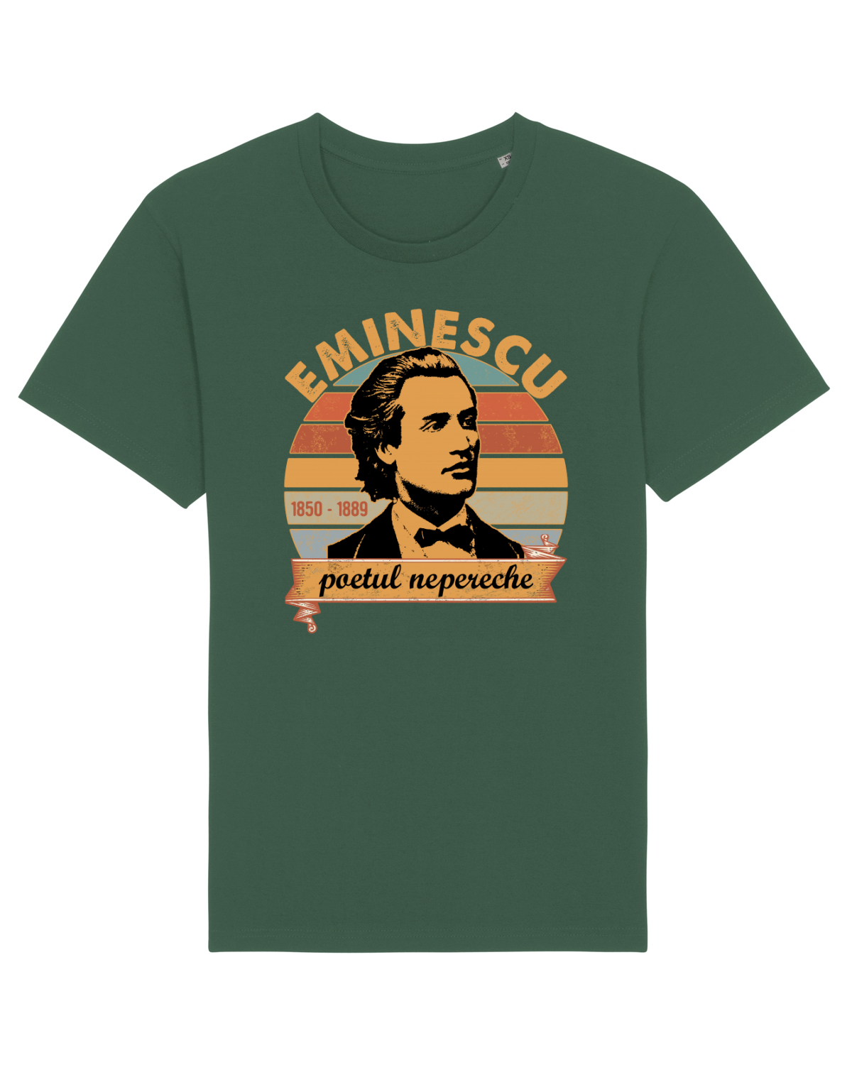 Tricou mânecă scurtă Unisex Rocker Bottle Green