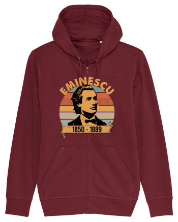 Mihai Eminescu 1850 -1889 Burgundy