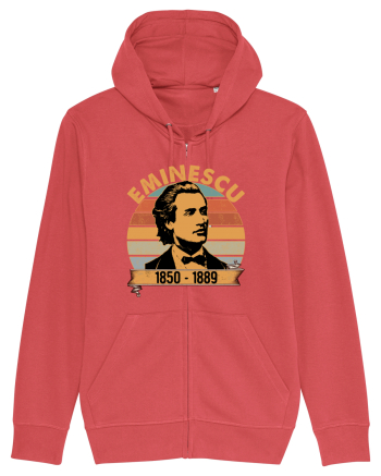 Mihai Eminescu 1850 -1889 Carmine Red