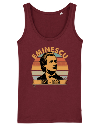 Mihai Eminescu 1850 -1889 Burgundy