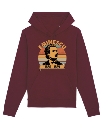 Mihai Eminescu 1850 -1889 Burgundy