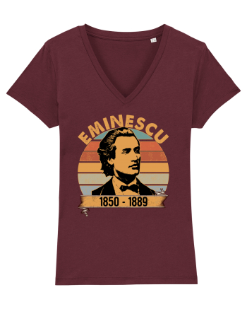 Mihai Eminescu 1850 -1889 Burgundy