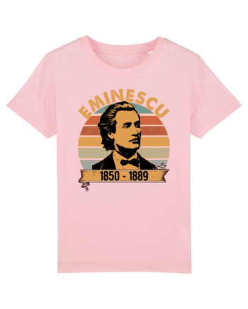 Mihai Eminescu 1850 -1889 Cotton Pink