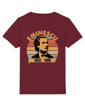 Mihai Eminescu 1850 -1889 Burgundy