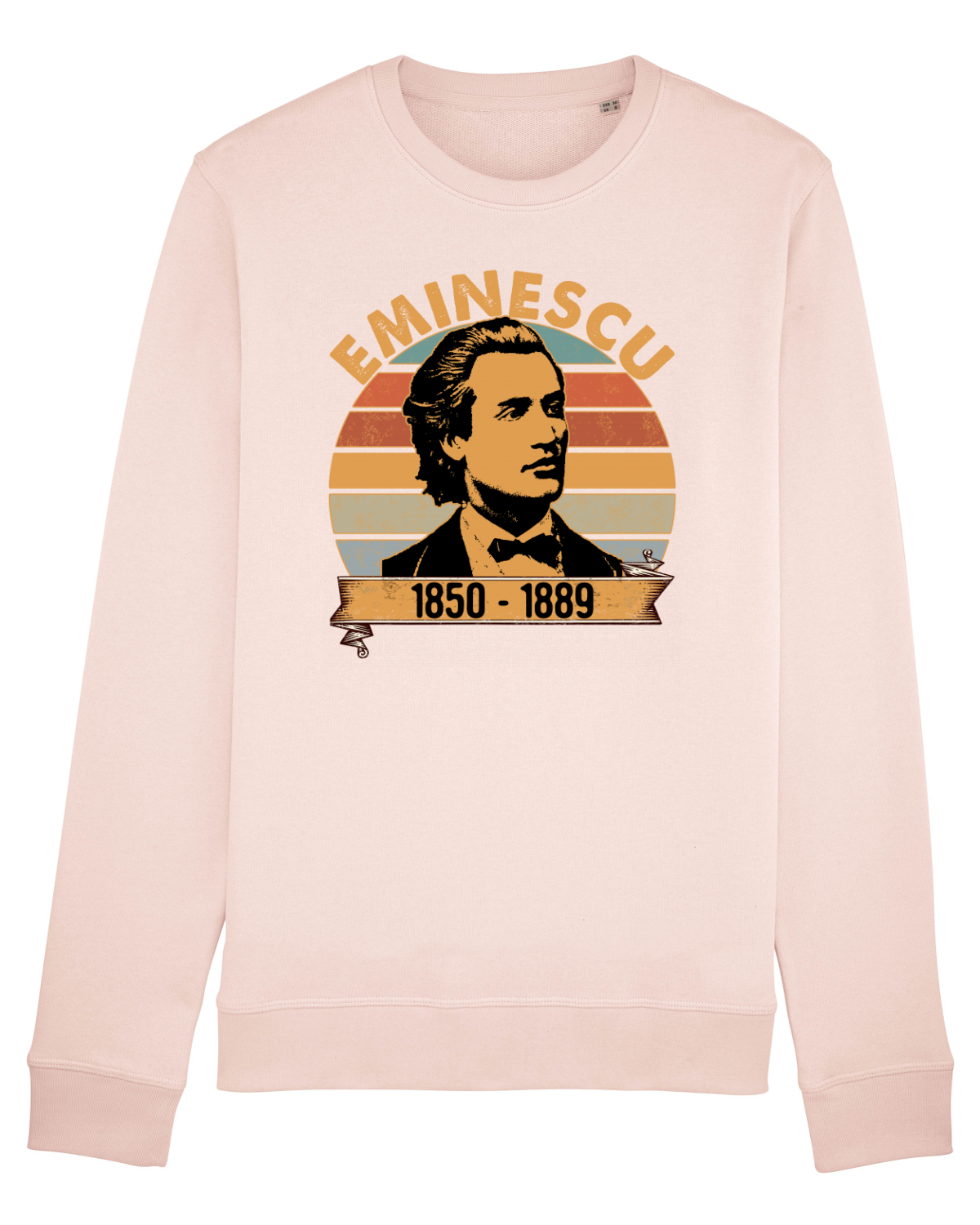 Bluză mânecă lungă Unisex Rise Candy Pink