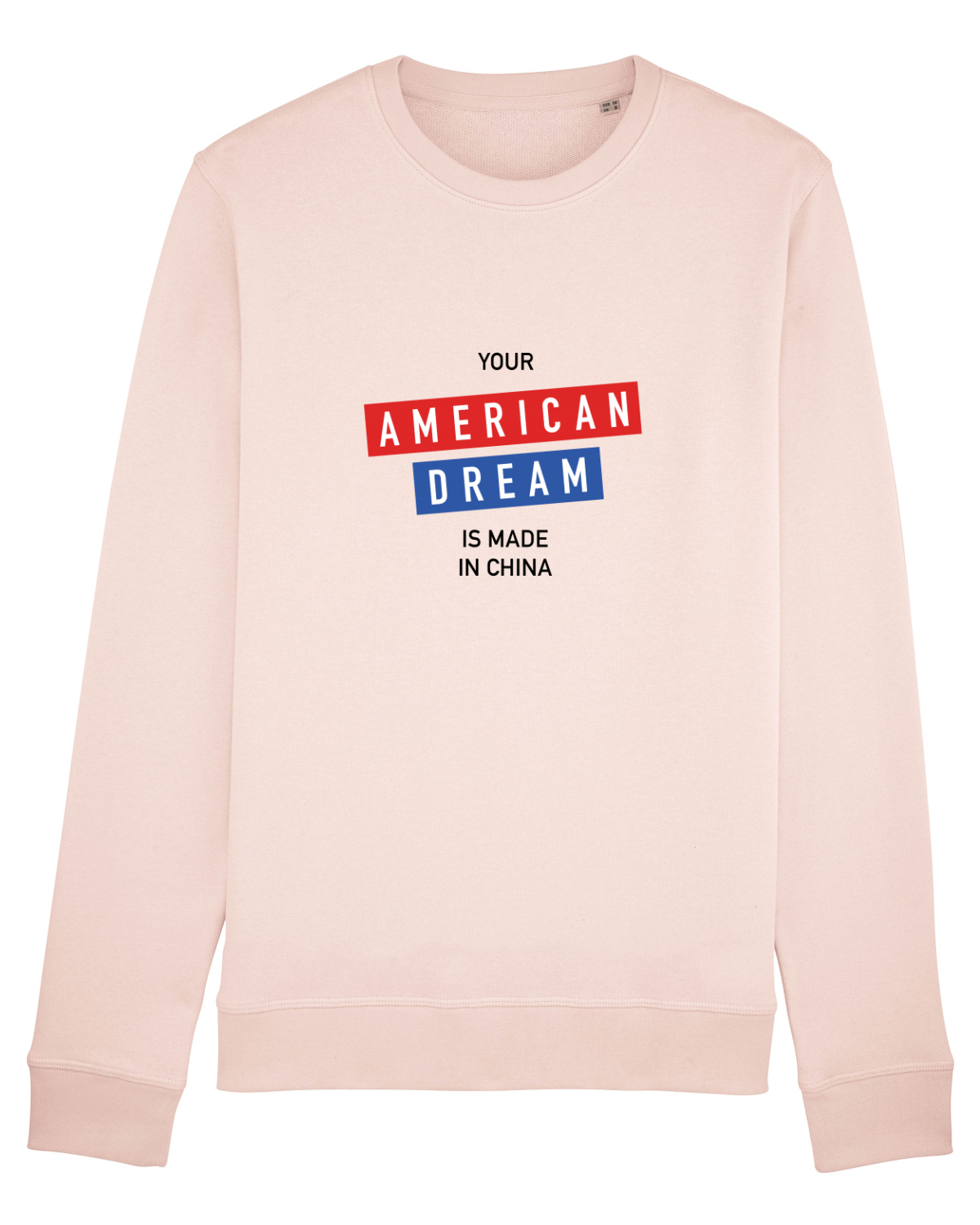 Bluză mânecă lungă Unisex Rise Candy Pink