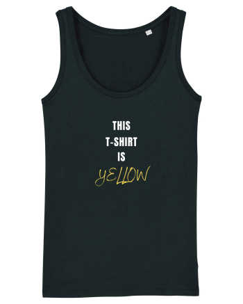 YELLOW T-SHIRT Black