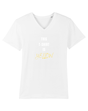 YELLOW T-SHIRT White