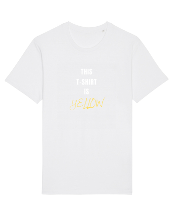 YELLOW T-SHIRT White
