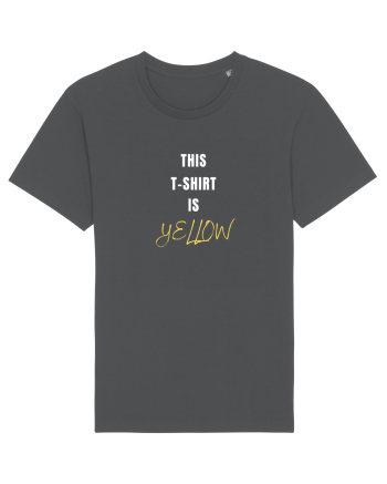 YELLOW T-SHIRT Anthracite