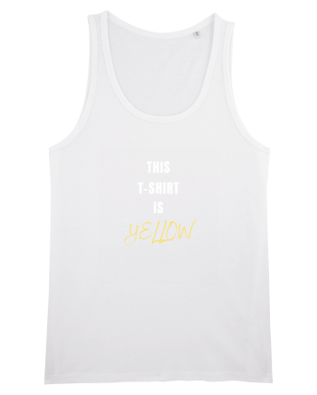 YELLOW T-SHIRT White