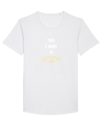 YELLOW T-SHIRT White