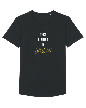 YELLOW T-SHIRT Black