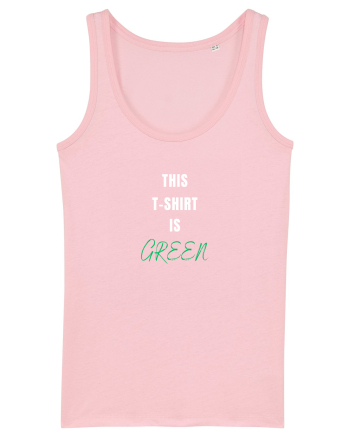 GREEN T-SHIRT Cotton Pink