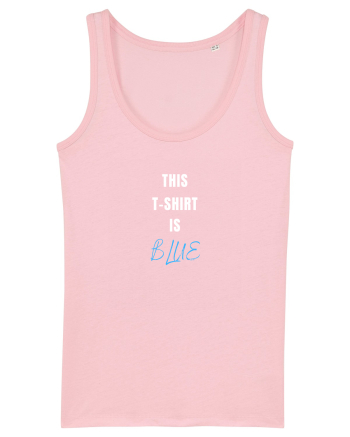 BLUE T-SHIRT Cotton Pink