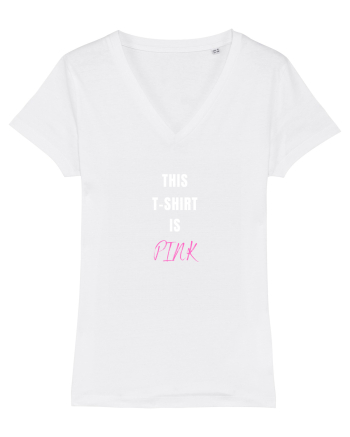 PINK T-SHIRT White