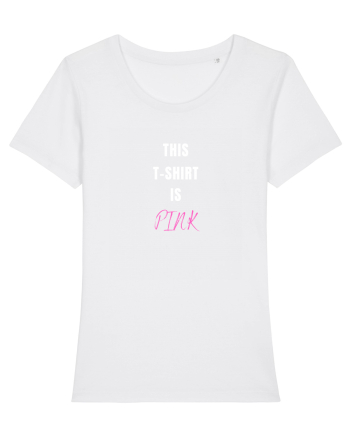 PINK T-SHIRT White