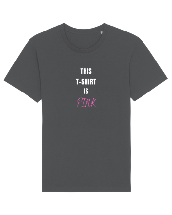 PINK T-SHIRT Anthracite