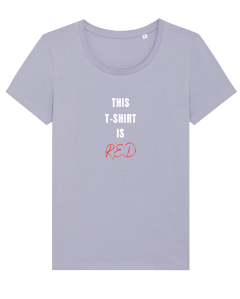 RED T-SHIRT Lavender