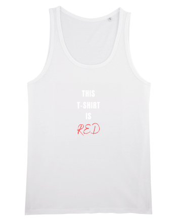 RED T-SHIRT White