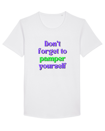 Don t forget to pamper yourself  White