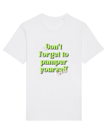 Don t forget to pamper yourself  White