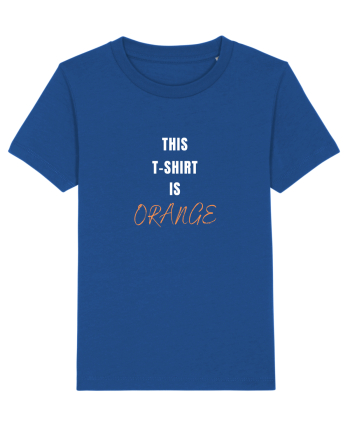 ORANGE T-SHIRT Majorelle Blue