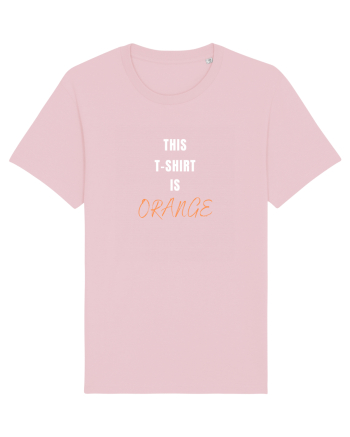 ORANGE T-SHIRT Cotton Pink