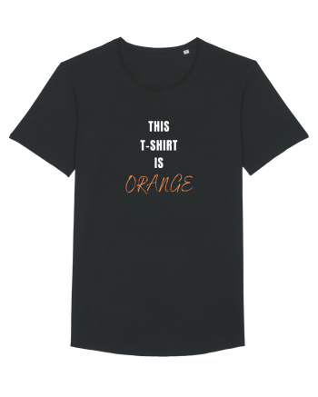 ORANGE T-SHIRT Black