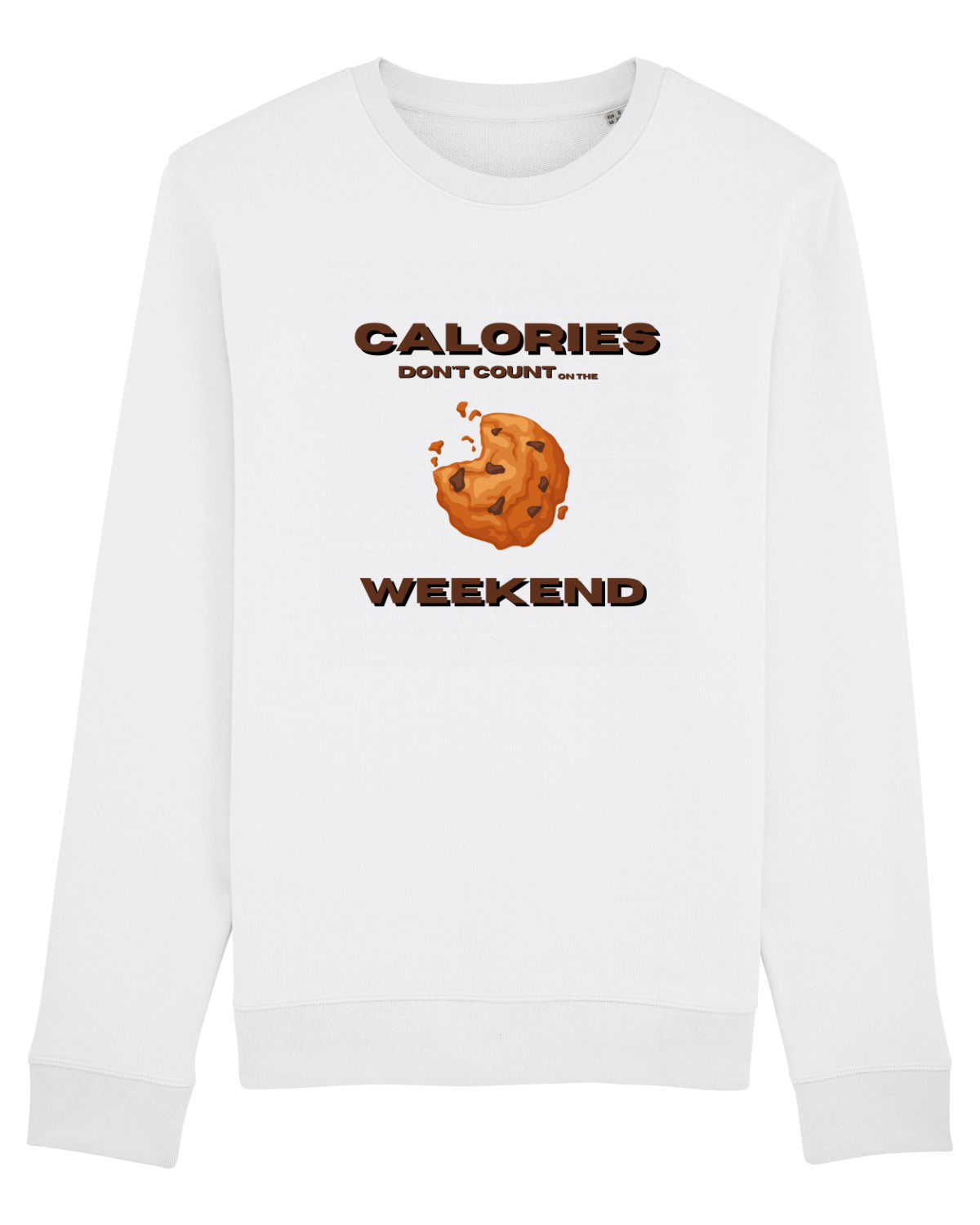Bluză mânecă lungă Unisex Rise White