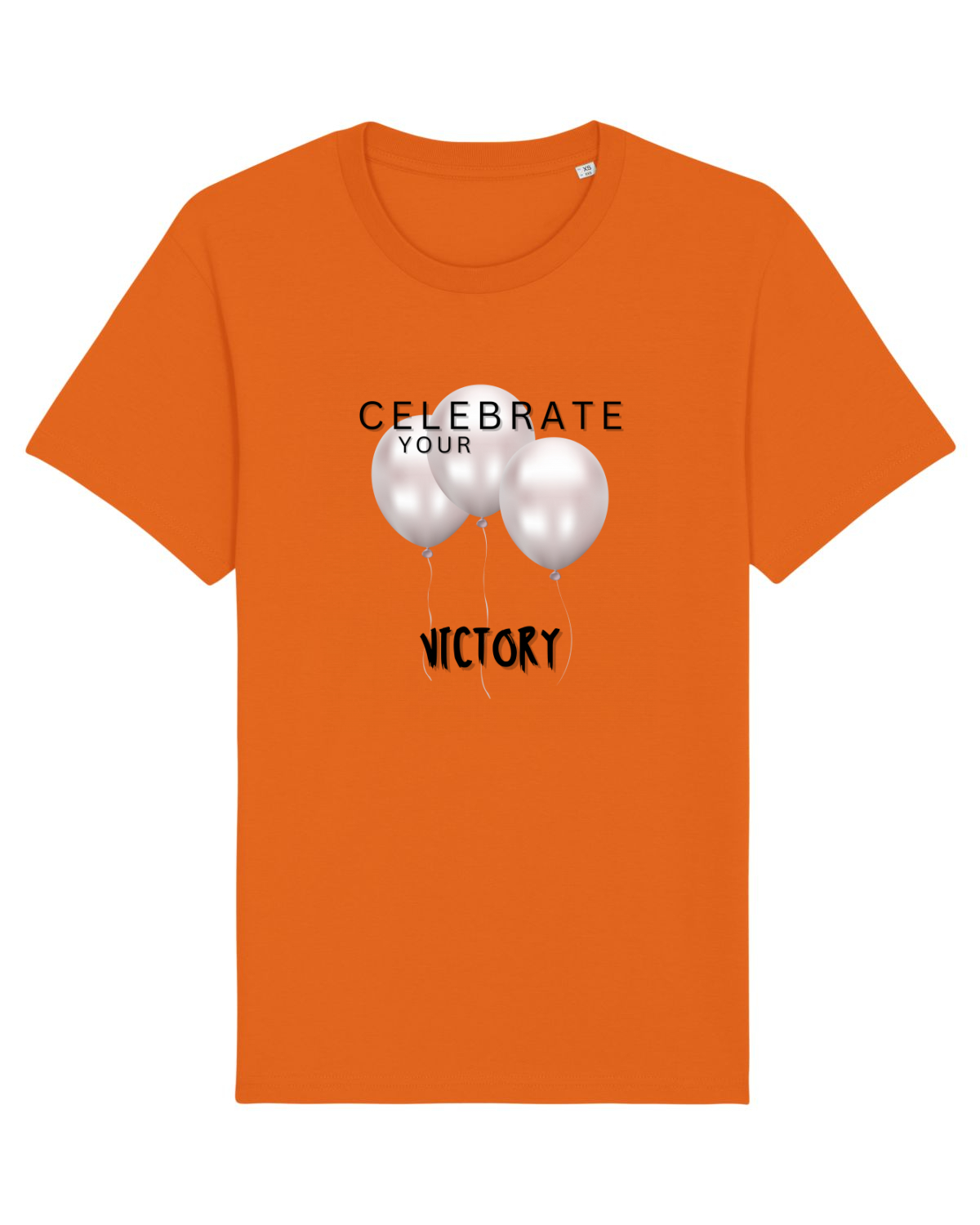 Tricou mânecă scurtă Unisex Rocker Bright Orange
