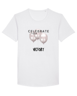 Celebrate your victory Tricou mânecă scurtă guler larg Bărbat Skater