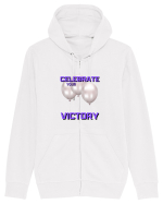 Celebrate your victory Hanorac cu fermoar Unisex Connector