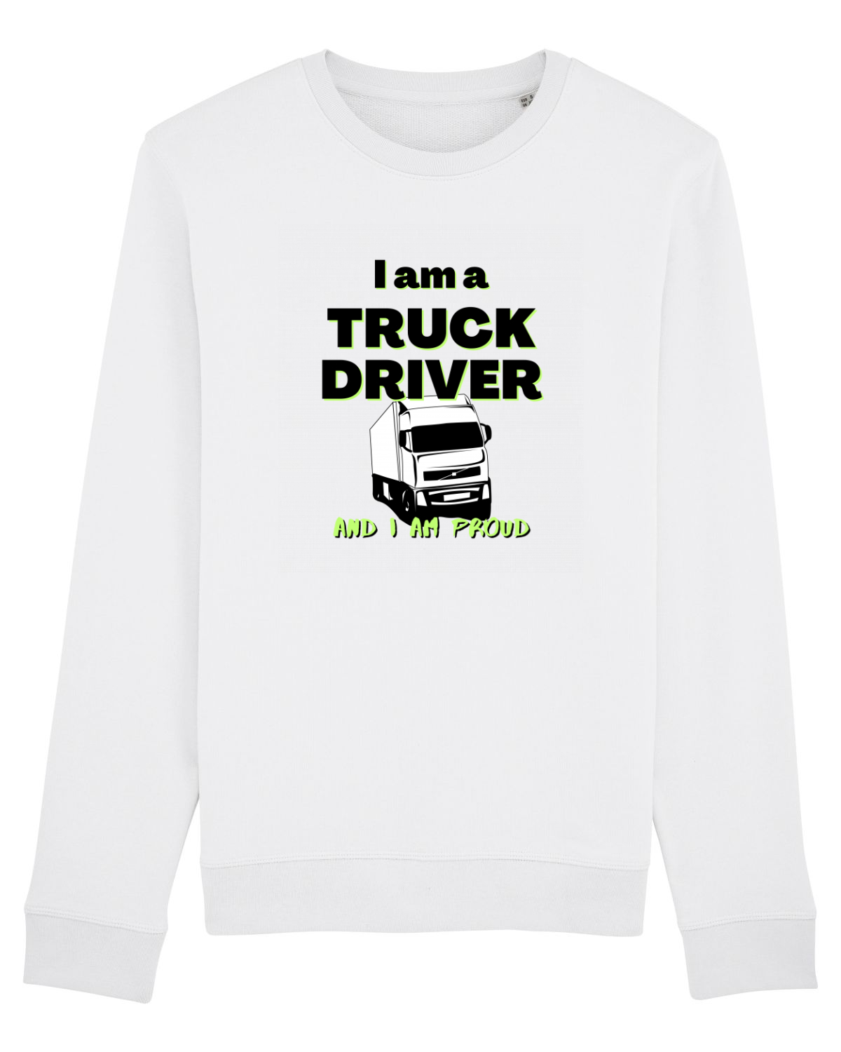 Bluză mânecă lungă Unisex Rise White