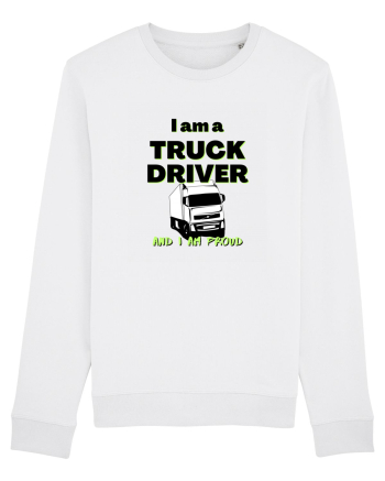 I am a truck driver and i am proud White