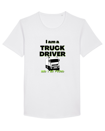 I am a truck driver and i am proud White