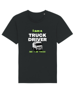 I am a truck driver and i am proud Tricou mânecă scurtă Unisex Rocker