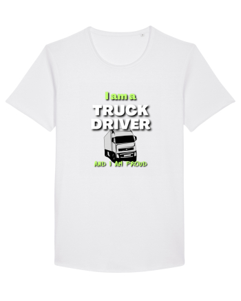 I am a truck driver and i am proud White