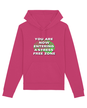 YOU ARE NOW ENTERING A STRESS FREE ZONE Raspberry
