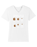 SQUIRREL Tricou mânecă scurtă guler V Bărbat Presenter