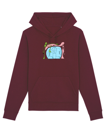In the middle Burgundy