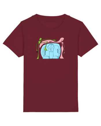 In the middle Burgundy