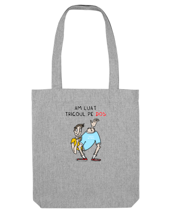 Am luat tricoul pe DOS Heather Grey