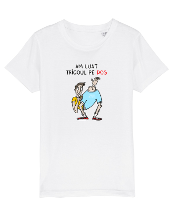 Am luat tricoul pe DOS White