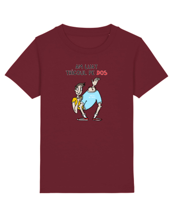 Am luat tricoul pe DOS Burgundy