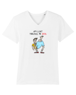 Am luat tricoul pe DOS Tricou mânecă scurtă guler V Bărbat Presenter