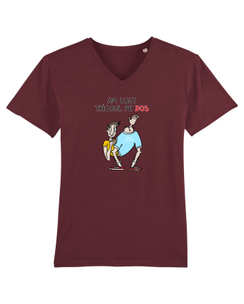 Am luat tricoul pe DOS Burgundy